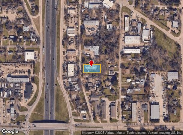  1006 Allen St, Irving, TX Parcel Map