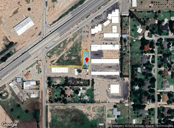  6907 Upland Ave, Lubbock, TX Parcel Map