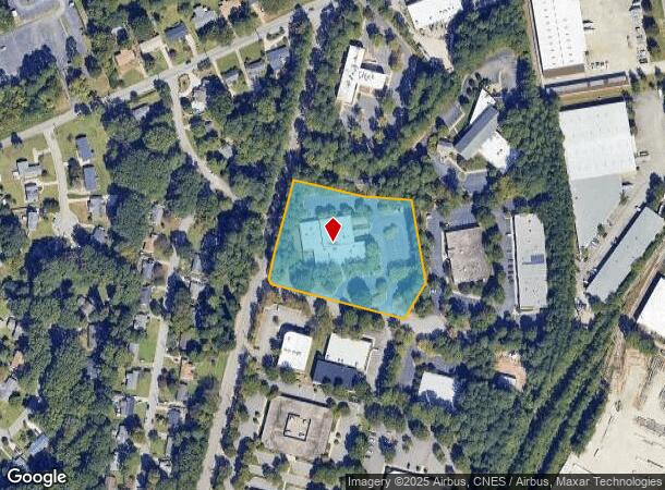  3548 Bush St, Raleigh, NC Parcel Map