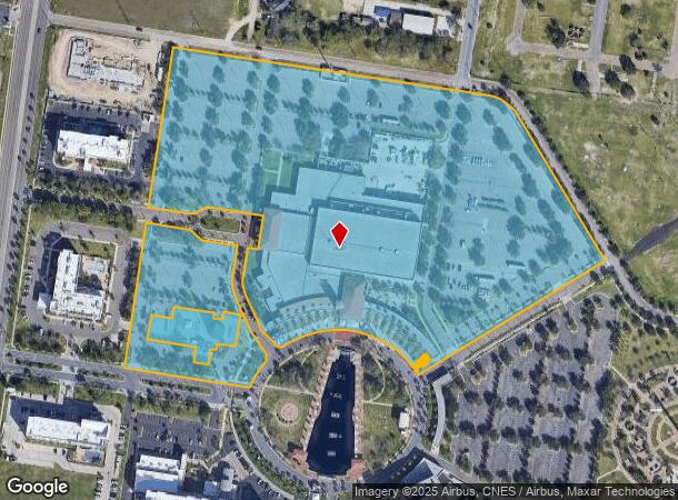  700 Convention Center Blvd, Mcallen, TX Parcel Map