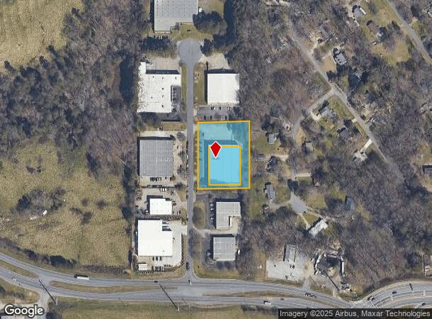 1155 Alpha Dr, Alpharetta, GA Parcel Map