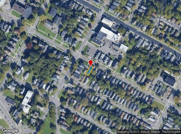  1247 Park St, Syracuse, NY Parcel Map
