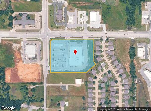 11551 N 129Th East Ave E, Owasso, OK Parcel Map