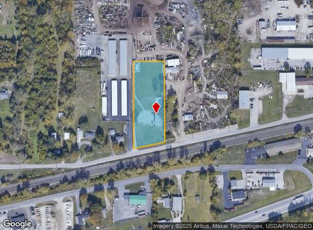  8900 Geiser Rd, Holland, OH Parcel Map