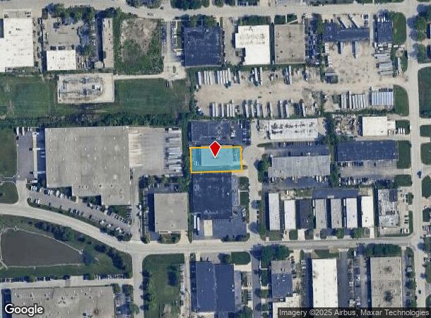 824 S Kay Ave, Addison, IL Parcel Map
