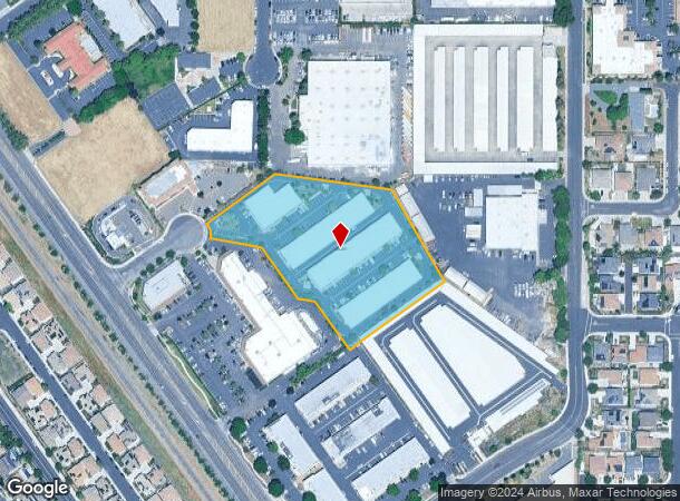  550 Valdry Ct, Brentwood, CA Parcel Map