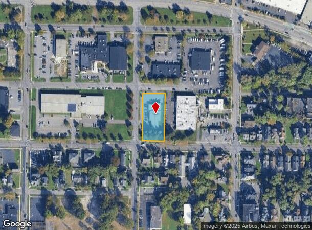 207 Pine St, Syracuse, NY Parcel Map