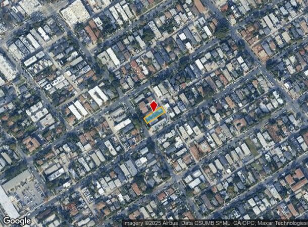  614 6Th Ave, Venice, CA Parcel Map