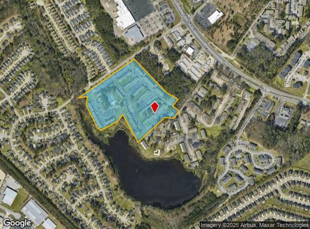 514 Spindrift Ln, Columbia, SC Parcel Map