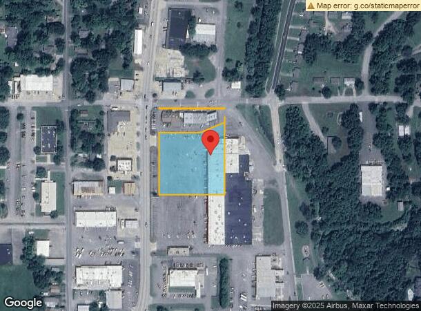  905 S Muskogee Ave, Tahlequah, OK Parcel Map