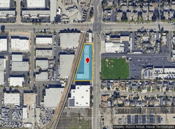  1650 N Glassell St, Orange, CA Parcel Map