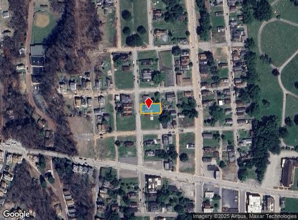  1005 Park St, Mckeesport, PA Parcel Map