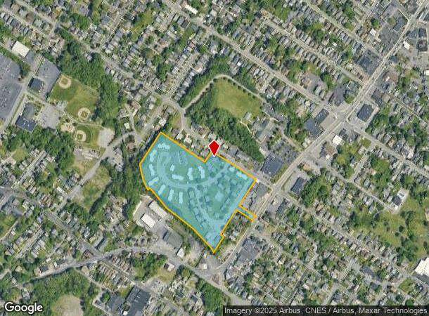  W Pine St, Dunmore, PA Parcel Map