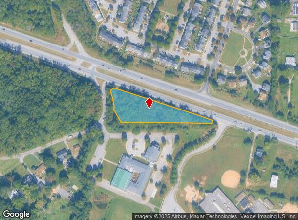 Bunker Hill Rd, Waldorf, MD Parcel Map