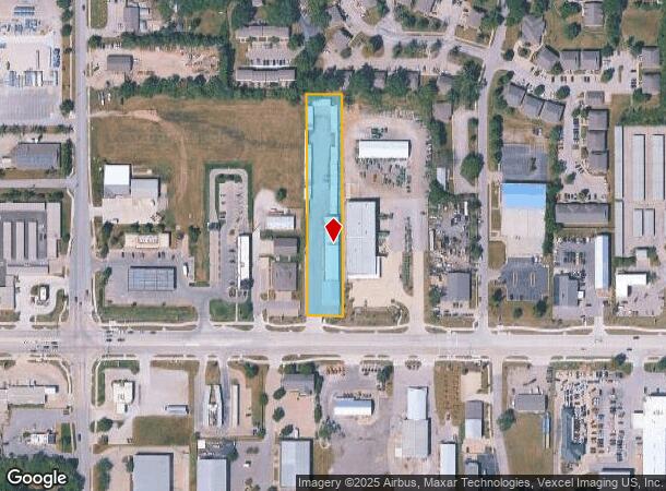 1104 E 23Rd St, Lawrence, KS Parcel Map