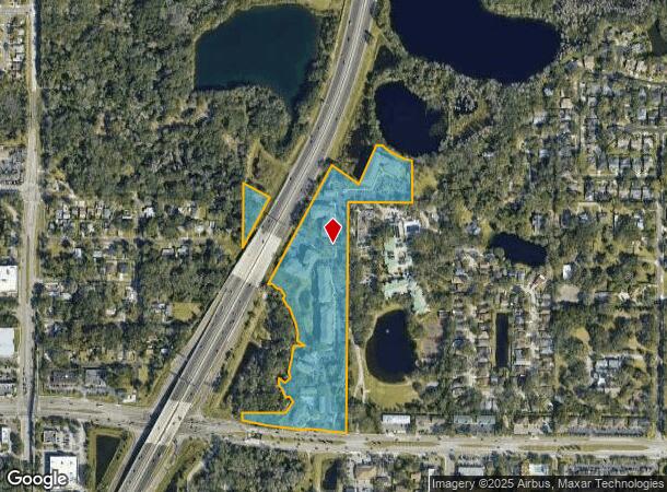  13306 Canopy Grove Dr, Tampa, FL Parcel Map