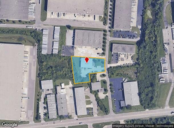  9541 Glades Dr, West Chester, OH Parcel Map