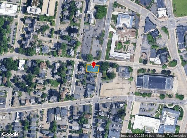 21 Institute Rd, Worcester, MA Parcel Map