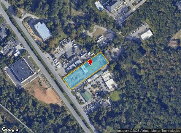 8195 Ritchie Hwy, Pasadena, MD Parcel Map