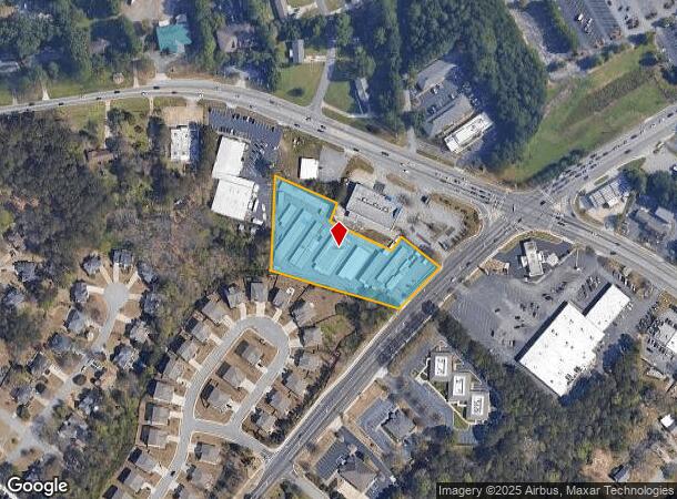 4139 Five Forks Trickum Rd Sw, Lilburn, GA Parcel Map