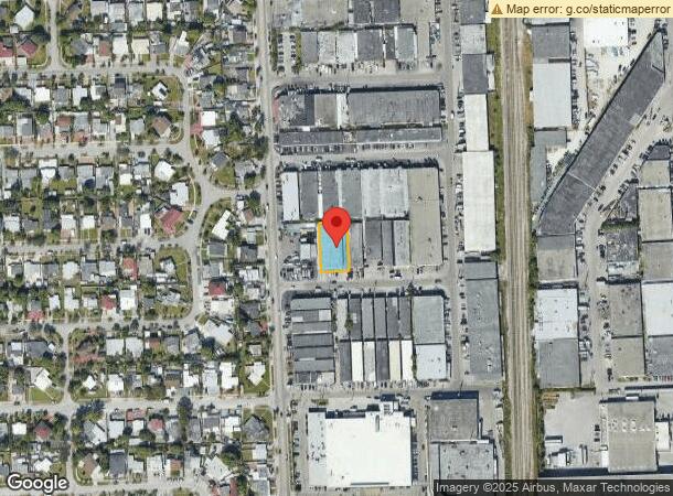  1051 E 14Th St, Hialeah, FL Parcel Map