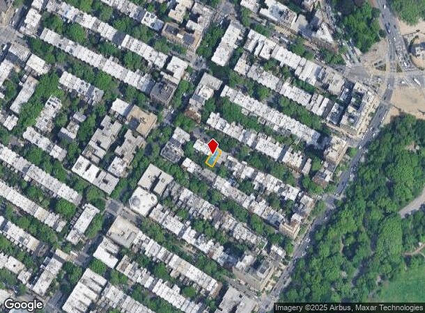 846 Carroll St, Brooklyn, NY Parcel Map