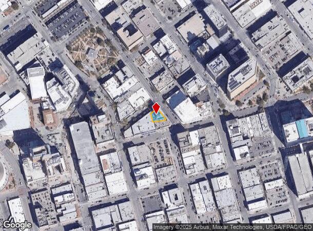  115 N Mesa St, El Paso, TX Parcel Map