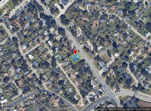  1612 Williams Dr, Georgetown, TX Parcel Map