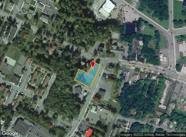 553 W Broadway, Monticello, NY Parcel Map