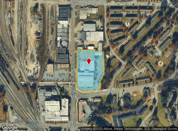1100 10Th Ave, Columbus, GA Parcel Map