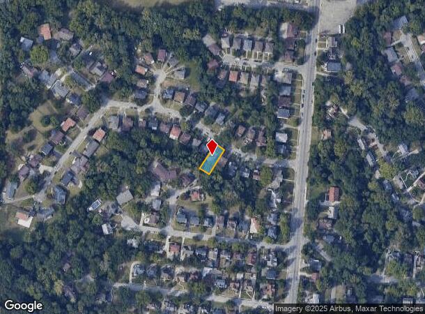 1129 Clearbrook Dr, Cincinnati, OH Parcel Map