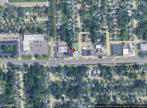  10800 W 9 Mile Rd, Oak Park, MI Parcel Map