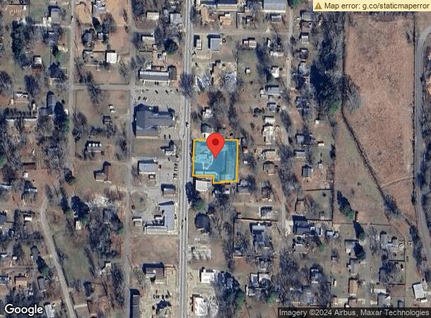  705 N Washington Ave, Murfreesboro, AR Parcel Map