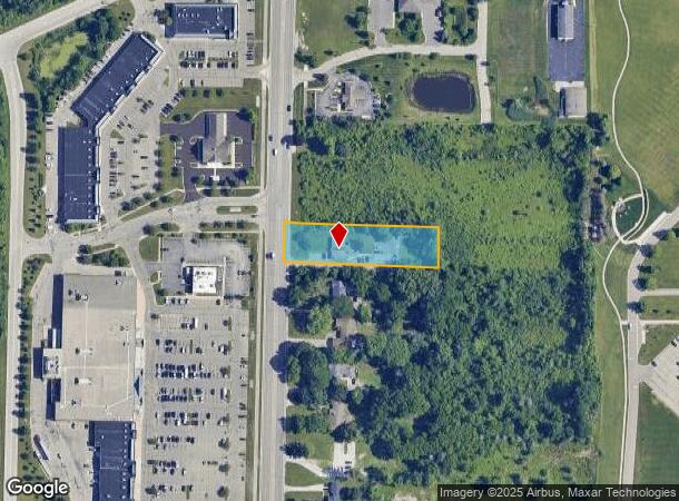 1947 Whittaker Rd, Ypsilanti, MI Parcel Map