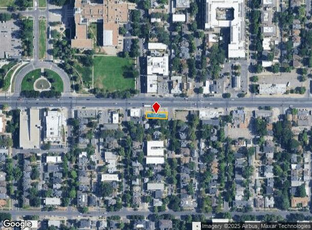 2730 E Colfax Ave, Denver, CO Parcel Map