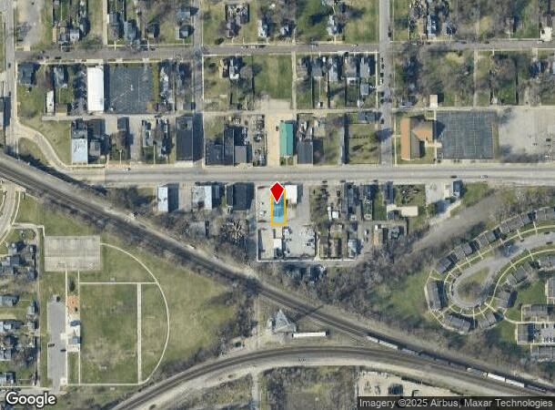  1126 W Western Ave, South Bend, IN Parcel Map