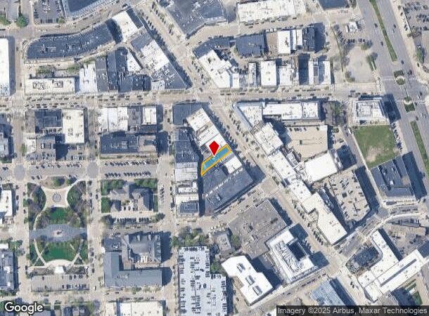 154 S Old Woodward Ave, Birmingham, MI Parcel Map