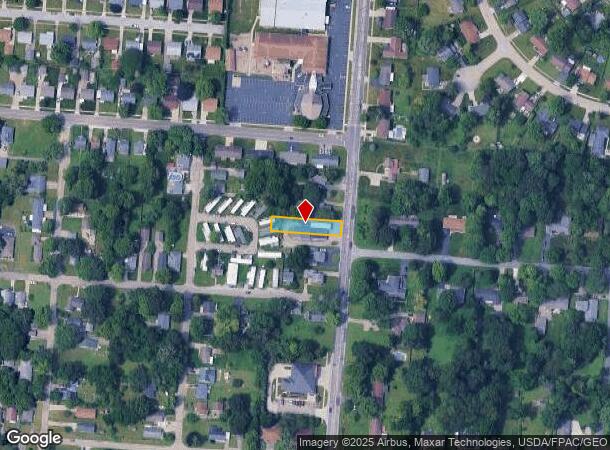  1033 Spinning Rd, Riverside, OH Parcel Map