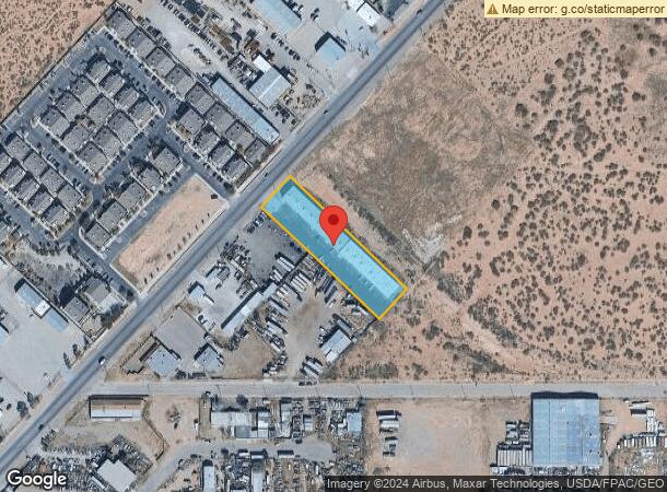  11060 Dyer St, El Paso, TX Parcel Map