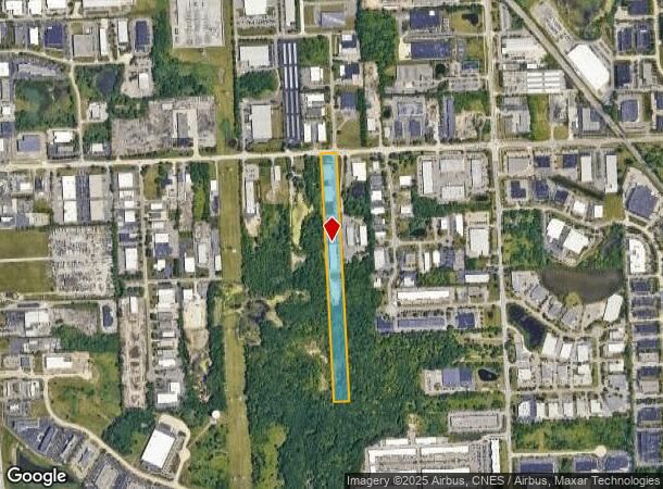 48141 West Rd, Wixom, MI Parcel Map