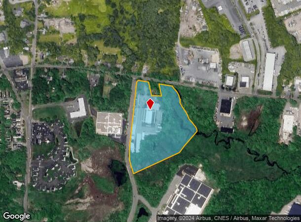  484 West St, West Bridgewater, MA Parcel Map