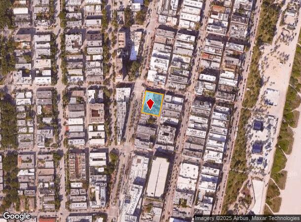 743 Washington Ave, Miami Beach, FL Parcel Map