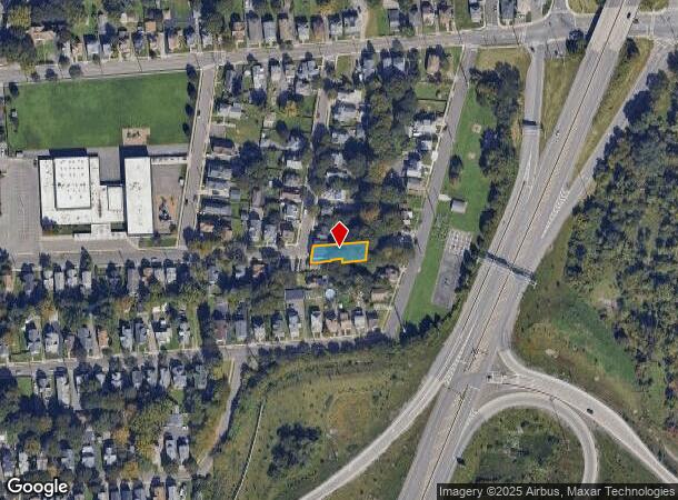 17 Yager St, Binghamton, NY Parcel Map