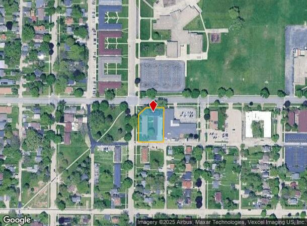  1919 27Th St, Zion, IL Parcel Map