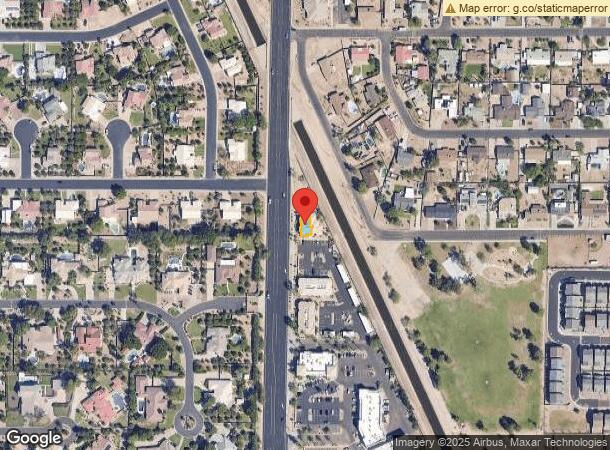  1355 N Greenfield Rd, Mesa, AZ Parcel Map