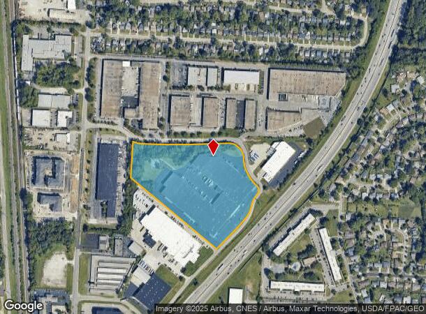  5051 E Freeway Dr E, Columbus, OH Parcel Map