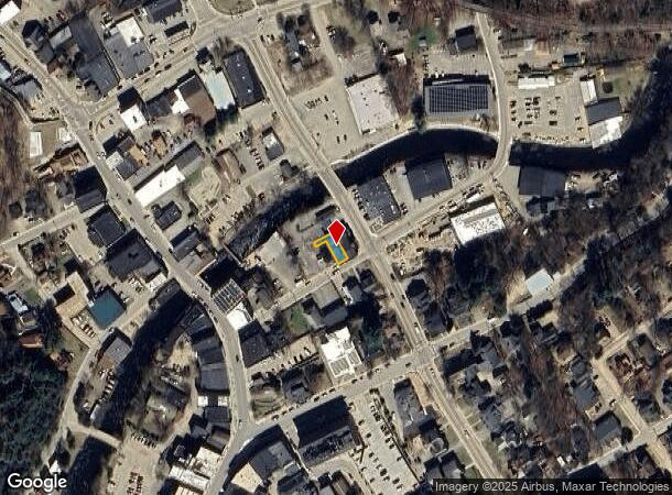 27 Woodruff St, Saranac Lake, NY Parcel Map