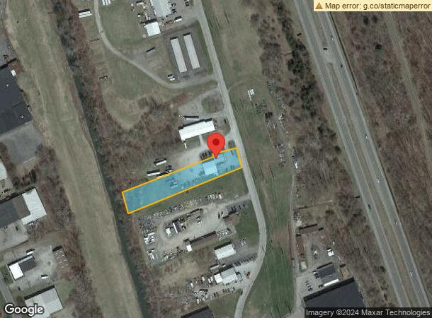  43 Industrial Park Blvd, Elmira, NY Parcel Map