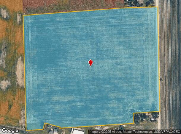 Petersburg Rd, Dundee, MI Parcel Map