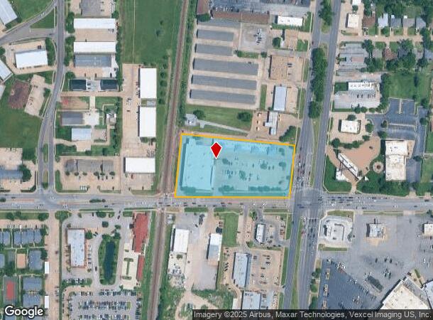 1427 S Broadway, Edmond, OK Parcel Map